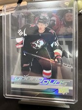 Tyson Kozak 2024-25 Upper Deck Extended Young Guns ACETATE Hockey Card # 715 SSP