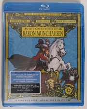The Adventures of Baron Munchausen Blu-ray Eric Idle Uma Thurman Terry Gilliam