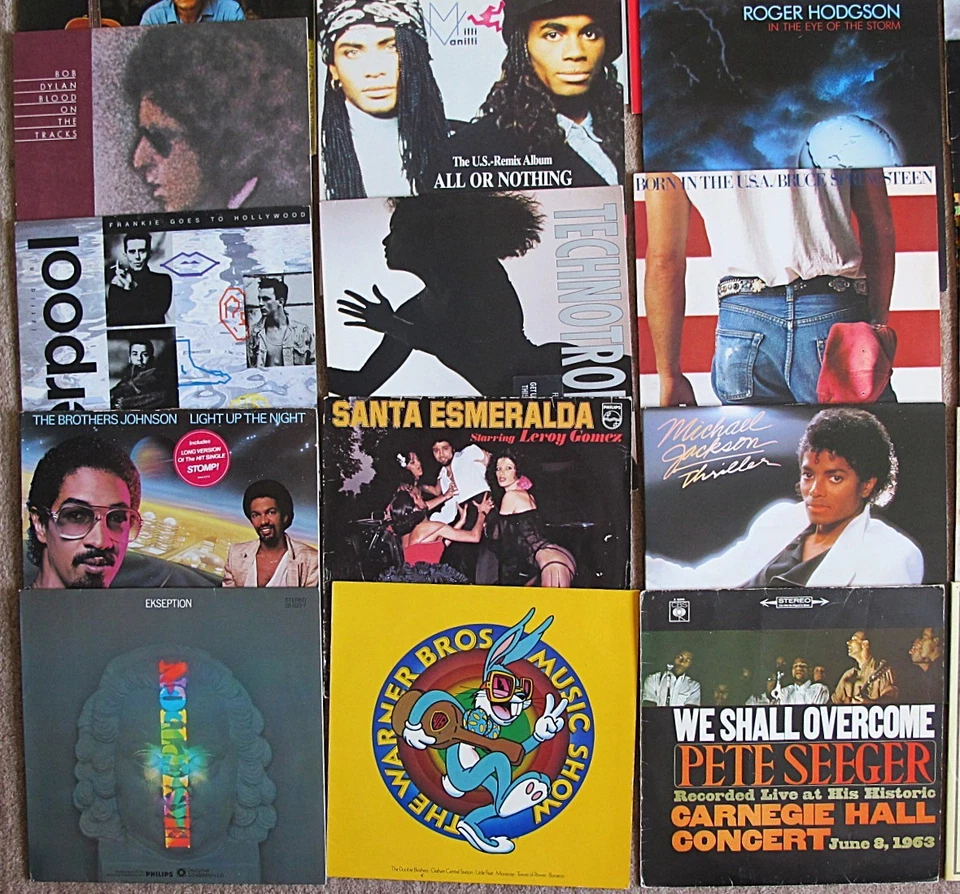 43 LP Sammlung JETHRO STING FLOYD YES DYLAN ELO SPRINGSTEEN HENDRIX WHO SANTANA - Bild 3 von 4