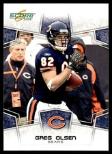 2008 Score Greg Olsen Chicago Bears #53
