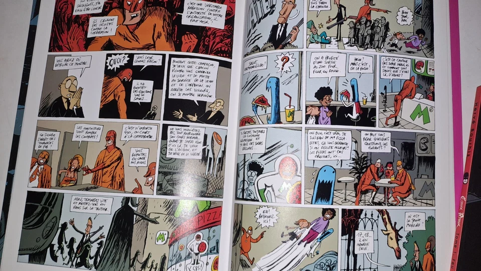 BD Bande dessinée Comix Remix Tome 1 et 2 HERVE BOURHIS 2005 - Photo 4/4