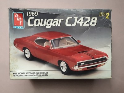 1969 Mercury Cougar CJ428 AMT ERTL 6529 1:25 