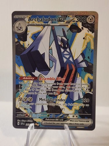 Pokemon SV08 Surging Sparks - Archaludon ex 241/191 Special Illustration Rare