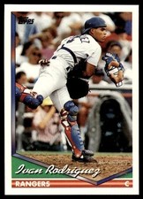 1994 Topps #165 Ivan Rodriguez Texas Rangers HOF NrMt-Mt
