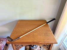 Vtg Hickory Shaft Putter Wilson Aim Rite Hickory Putter Wooden Shaft Putter