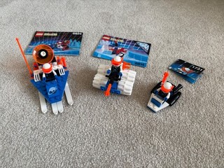 Lego Ice Planet bundle 1731 6814 and 6834 complete with instruction