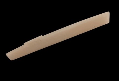 Knochen Steg, Stegeinlage ungebleicht für Western-Gitarre, 71 mm bone nut guitar