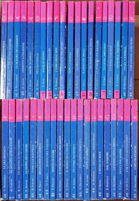 40 Bücher Harmony Tierkreis Lot Romane Rosa