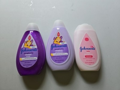Johnsons & Johnsons  Shampoo & Conditioner 13.9 oz. and Baby Lotion 10.2 oz