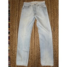 Vintage 90's 553 Levi's men's light wash button fly