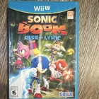 SEGA Sonic Boom: Rise of Lyric Nintendo Wii U Game Manual Included NTSC-U/C
