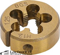 Bgs Gewindeschneideisen M12 X 1,25 X 30 Mm