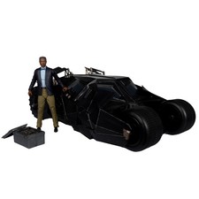 McFarlane DC Multiverse Lucius Fox & Tumbler The Dark Knight Gold Label Vehicle