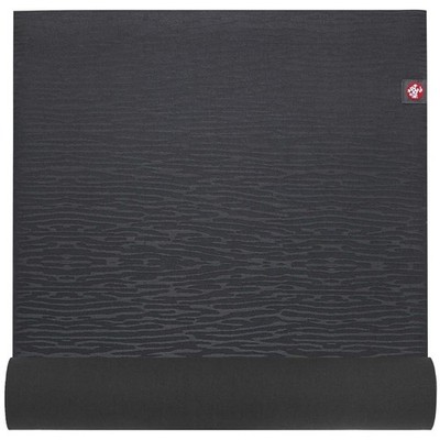 Yoga Mat 4mm 71 x 24 Natural Rubber Eco Friendly Charcoal Manduka eKOLite Soft