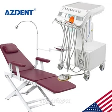 Dental Portable Delivery Unit Suction Mobile Air Compressor/Dental Folding Chair