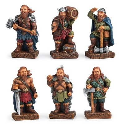 Wikinger Warband Party mit sechs Figuren