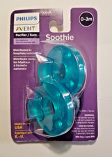 Philips Avent Baby Pacifier Soothie 2 Pack Hospitals Nationwide 0-3 Months