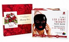 LED Face Mask 7 Color Light Therapy Mother  s Day Gift Set Fast Shipping