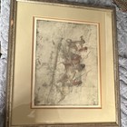Mary Anne Lehman 'Warriors' Artist's Proof  Signed Print Horses Landscape 1971 — photo 1