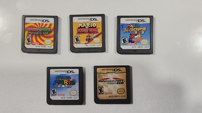 Nintendo DS Mario Luigi Partners Time, Donkey Kong Mahem, Mario Hoops, Kart & 64