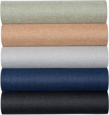 10Pcs Book Cloth,14  X10  ,Fabric Surface and Paper Backed for Book Binding Fabric