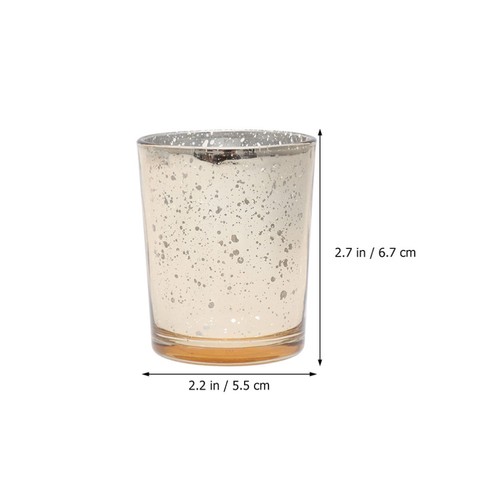 6 Pcs Kerzenhalterkerzenbecher Armleuchter Modischer Kerzenständer - Bild 6 von 12