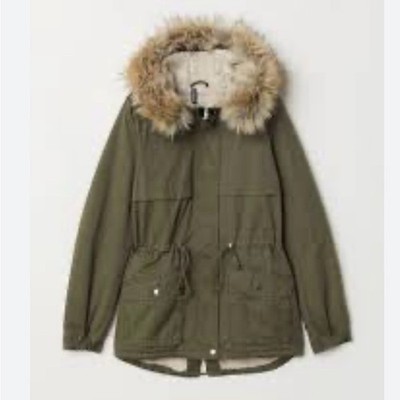 90 s Y2K H&M Divided Utility Parka
