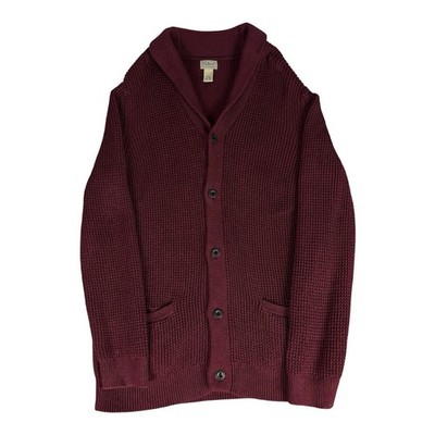 LL Bean Shawl Collar Cardigan Sweater Men