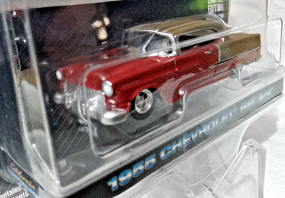 1:64 CALIFORNIA LOWRIDERS 1955 CHEVROLET BEL AIR CUSTOM OUT OF PRODUCTION NEW!!!