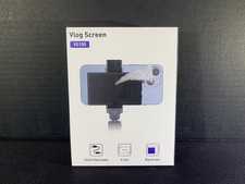 5" Vlog Selfie Monitor Screen with Magnetic Clip Mount, Low Latency, Easy Cables