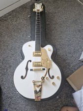 Gretsch White Falcon Synchromatic Electric Guitar with Hard Case