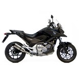 Ligne d'échappement inox LV One Evo idéale pour le roadtrip en Honda NC 750 X