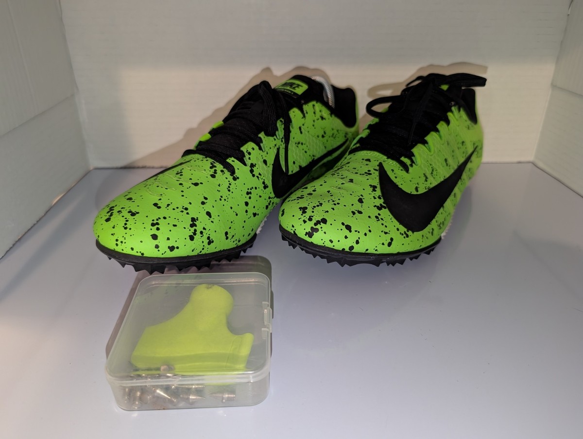 Size 13 - Nike Zoom Rival S 9 Electric Green Speckled for  display picture 1