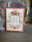 VTG! “Home Rules” plaque/sign. VTG FARMHOUSE STYLE! (some wear n tear)