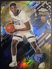 Cedric Coward Rookie 2025/26 Topps Chrome Basketball Go Time Yellow Ref /275 