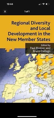 Regionale Vielfalt und lokale Entwicklung in den neuen Mitgliedstaaten von P Blokker