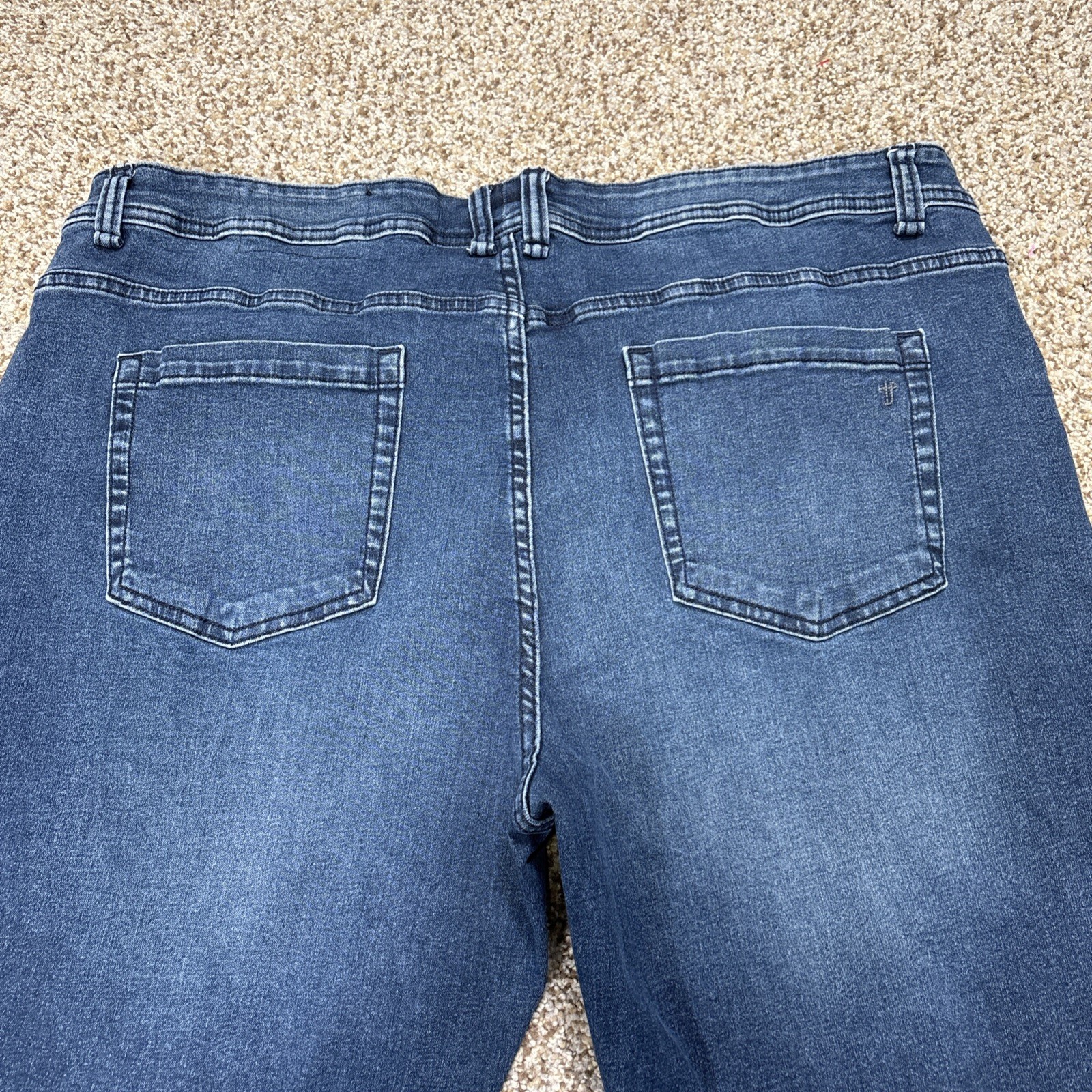 The Perfect Jean NYC Slim Fit Dark Denim Blue Mens 42x30 (41x28.5) - View 13