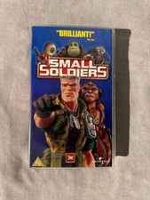 Small Soldiers Film VHS Video Tape, 1999 Universal, Iconic Retro Movie