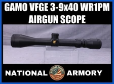 GAMO VFGE 3-9X40 WR1PM  MATTE AIRGUN RIFLE SCOPE DUPLEX RETICLE