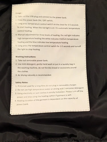 Men's  XL Heated Vest image 6