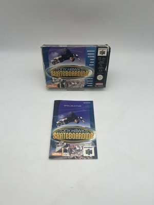 Tony Hawk's Skateboarding - Nintendo 64 - N64 - Leerkarton - NUR OVP + Anleitung