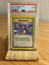 Gust of Wind PSA-6 1st Edition shadowless Base Set Pokémon English TCG