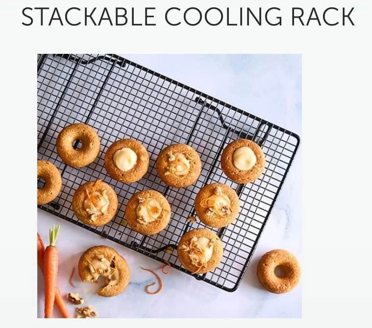 PAMPERED CHEF Stackable Cooling Rack Rectangle Sealed
Opens in a new window or tab
