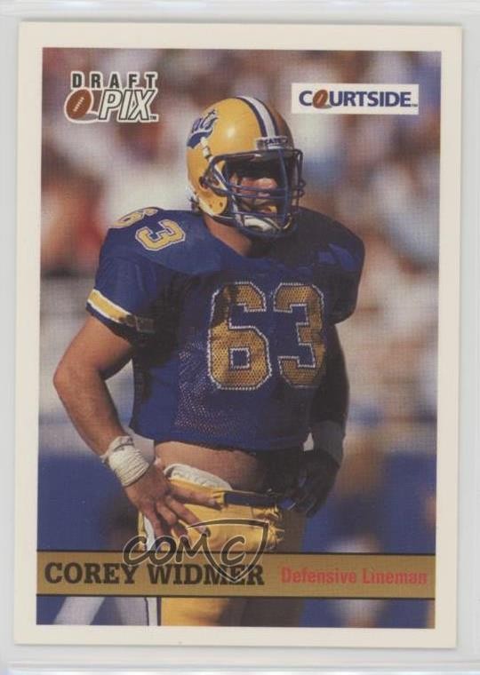 1992 Courtside Draft Pix Corey Widmer #89 Rookie RC 0q3