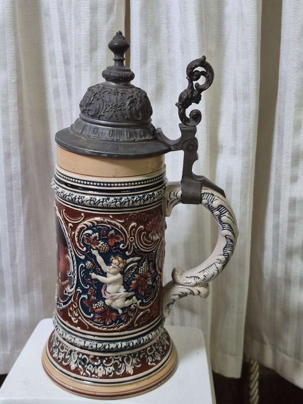 ANTIQUE GERMAN COMMENTORIVE STIEN