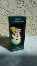 Goebel Snowman Annual Ornament (1984)