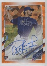 2021 Topps Chrome Sapphire Edition Rookie Orange 25/25 Luis Patino Auto 0j10