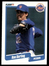 1990 Fleer Ron Darling New York Mets #201