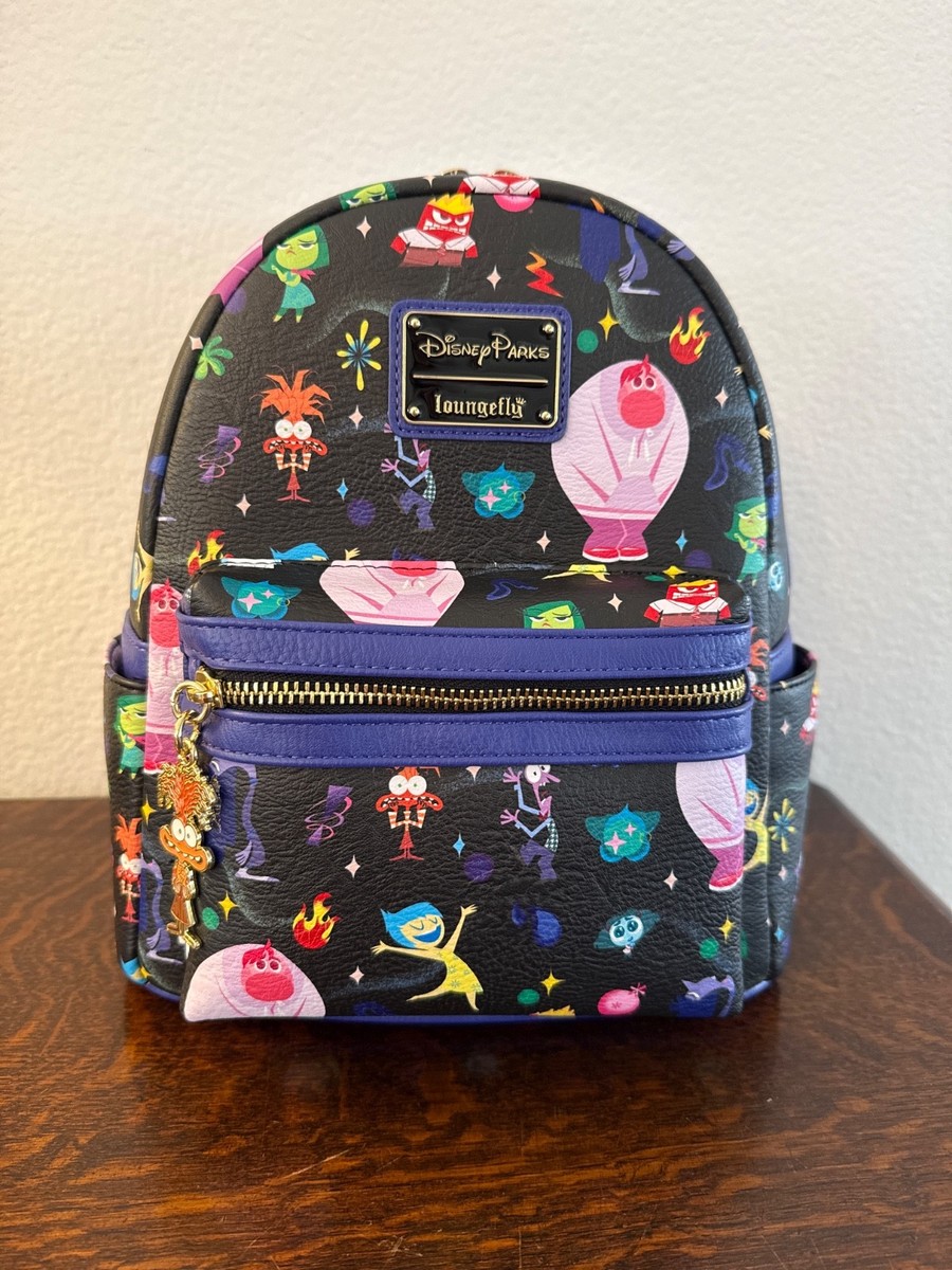 NWT Inside Out 2 ANXIETY Loungefly Backpack 108492-1.jpg main image 3