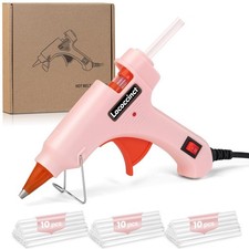 Hot Glue Gun, Mini Gun Kit with 30 Sticks, Fast Preheating Pink  0.68 per gallon